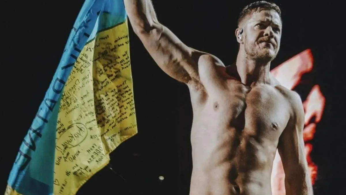 Imagine Dragons знову підтримали Україну: Ден Рейнольдс зробив неочікуваний жест на концерті в Італії
