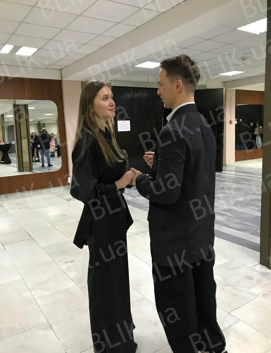 Олександр Терен зі своєю дівчиною.