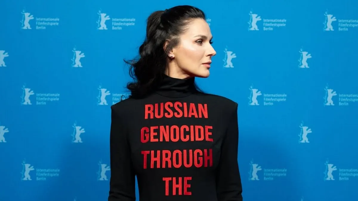 «Геноцид Росії через тіло»: Маша Єфросініна вразила образом з чітким посланням на «Берлінале-2026»