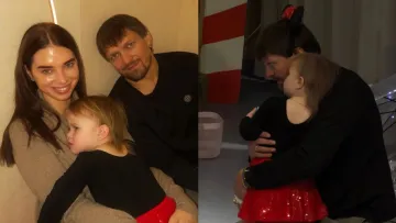 «Маленька любов»: дружина Олександра Усика показала, як боксер доглядає за донечкою