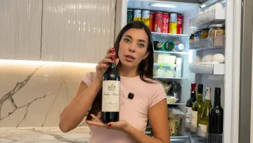 «Не те щоб я алкоголічка»: Анна Неплях показала запаси вина, заморожені рюмки та вміст свого холодильнику