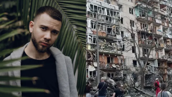 «Вікна вилетіли…»: співак Laud показав пошкодження свого ЖК на Печерську внаслідок нічної атаки РФ