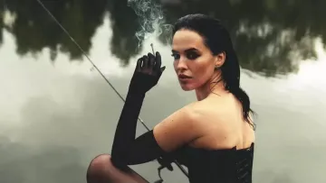 Даша Астаф'єва взяла спінінг і дала вогню на спекотних фото: «Такий настрій‎»