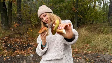Сезон відкрито: Дар'я Білодід побувала на «тихому» полюванні