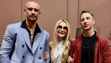 «А ось і наші котики»: Ольга Сумська показала Тараса Цимбалюка за лаштунками сцени