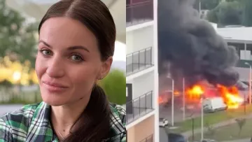 «Двічі в одне місце»: відома журналістка поділилася кадрами після прильоту по її ЖК