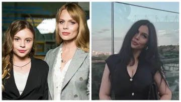 Донька Ольги Фреймут «засвітила‎» ефектне декольте: Злата вразила зимовим кадром у Києві 