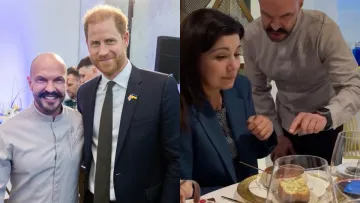 Вечеря для принца: Ярославський з «МастерШеф‎» розповів, чим пригощав Гаррі під час його візиту до Києва