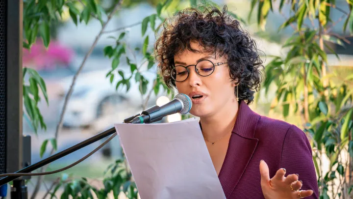 «Мій німий, смугастий любовнику»: Даша Астаф'єва зачитала відвертий вірш про коханця