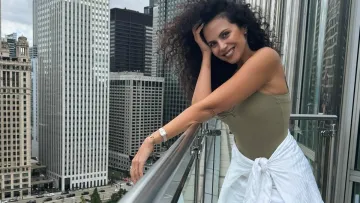 Полетіла до США і взяла з собою Потапа: Настя Каменських опублікувала фото з Чикаго і розкрила ціль візиту