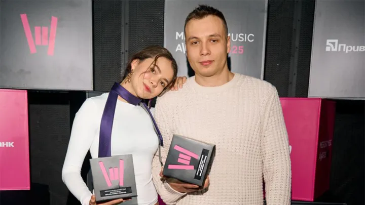 «Колаборація року» – Krylata та GORIM. Молоді артисти отримали премію MEGOGO MUSIC AWARDS 2025