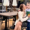 «У нього є тато»: Наталка Денисенко розповіла про стосунки сина з новим коханим та заінтригувала животиком