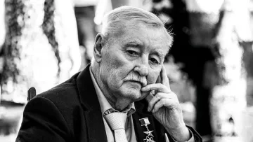 «Світла пам'ять, маестро»: Зібров відвідав похорони культового українського композитора