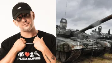 «‎Потапа походу затаврували»: в українського репера помітили на лобі знак, який малюють на танках РФ