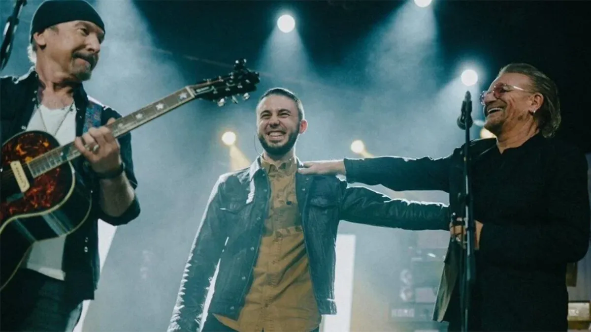 U2, Ед Ширан та Тарас Тополя випустили кліп на спільну пісню: у відео знялися військові бригади «Хартія»
