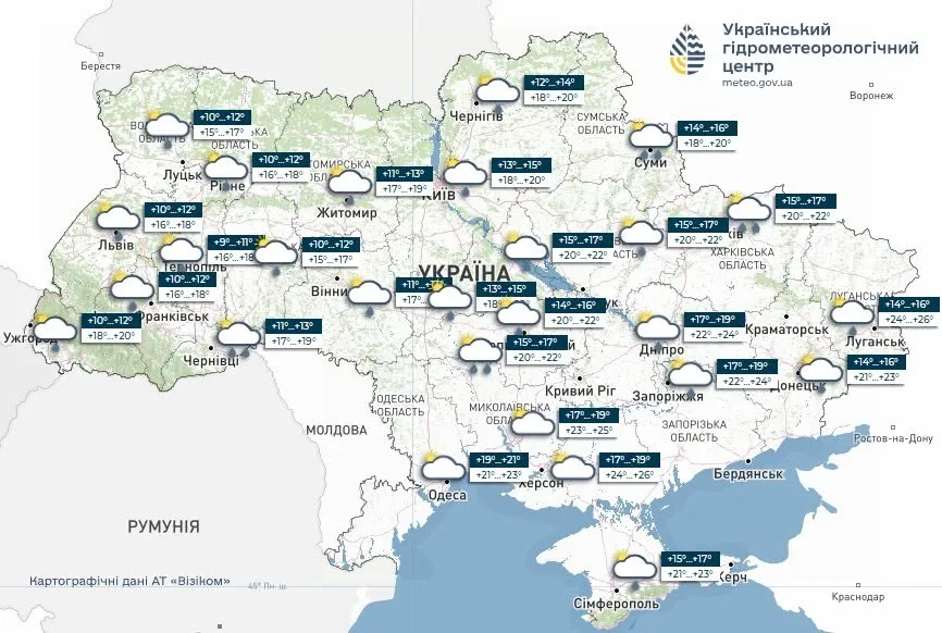 погода, україна, прогноз