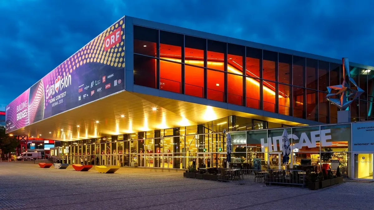 Wiener Stadthalle, Євробачення, шоубізнес