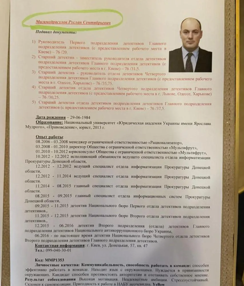 Руслан Магомедрасулов, кримінал