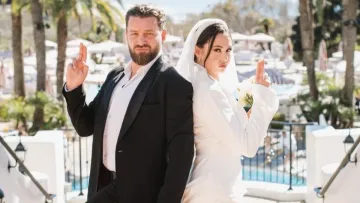 Український актор-утікач зіграв весілля за океаном: де він одружився і скільки це коштувало