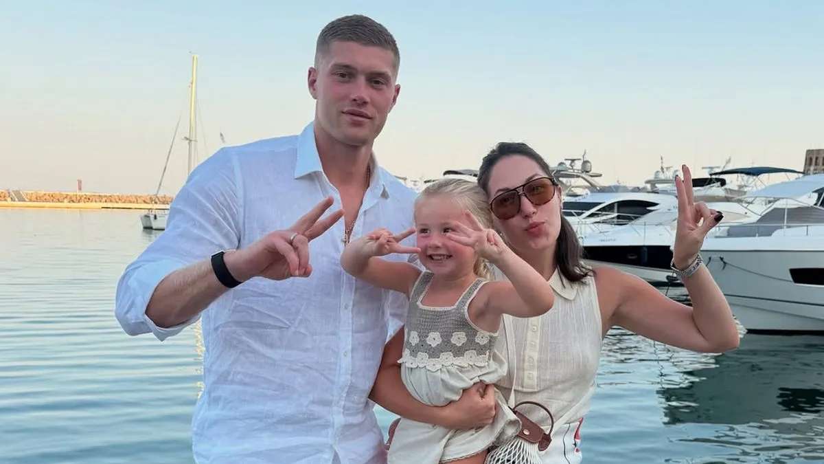 «Римська банда»: дружина Довбика показала, що зірка збірної України робив, коли відновлювався після травми