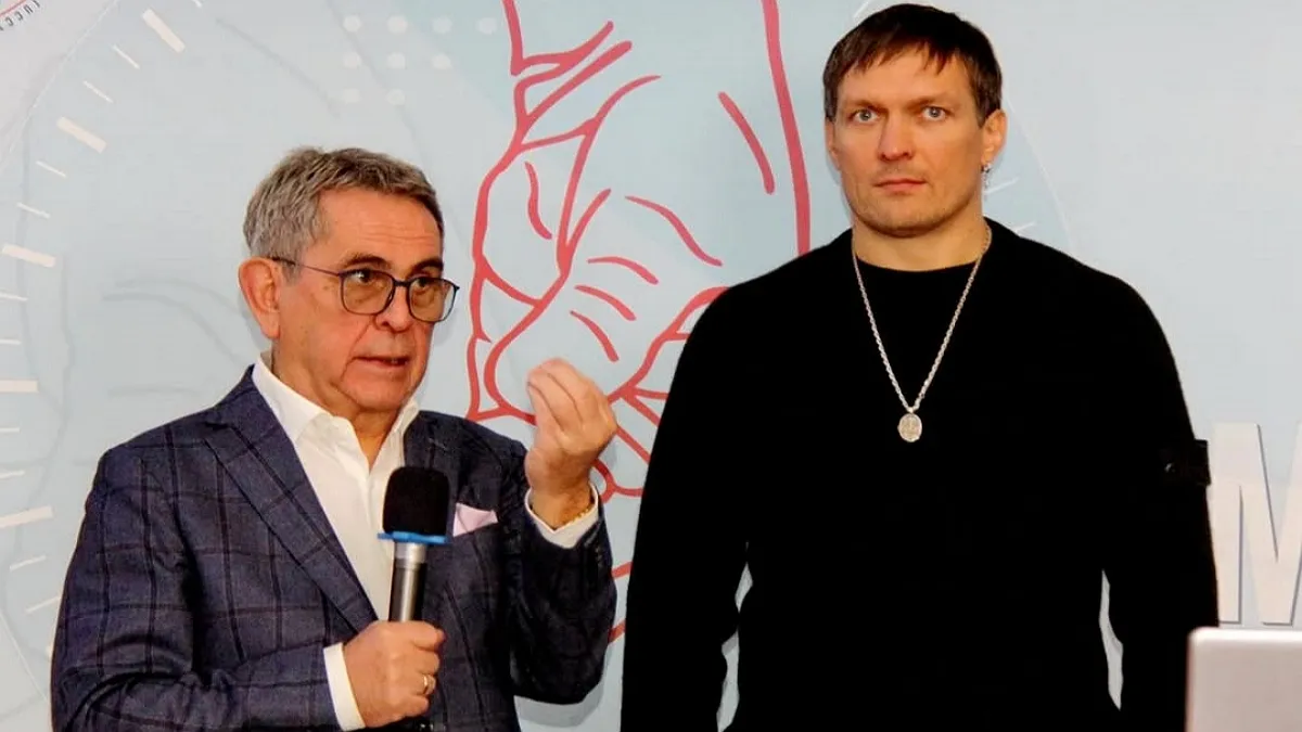 «Їхні перемоги вимірюються биттям сердець»: Олександр Усик порівняв лікарів з боксерами