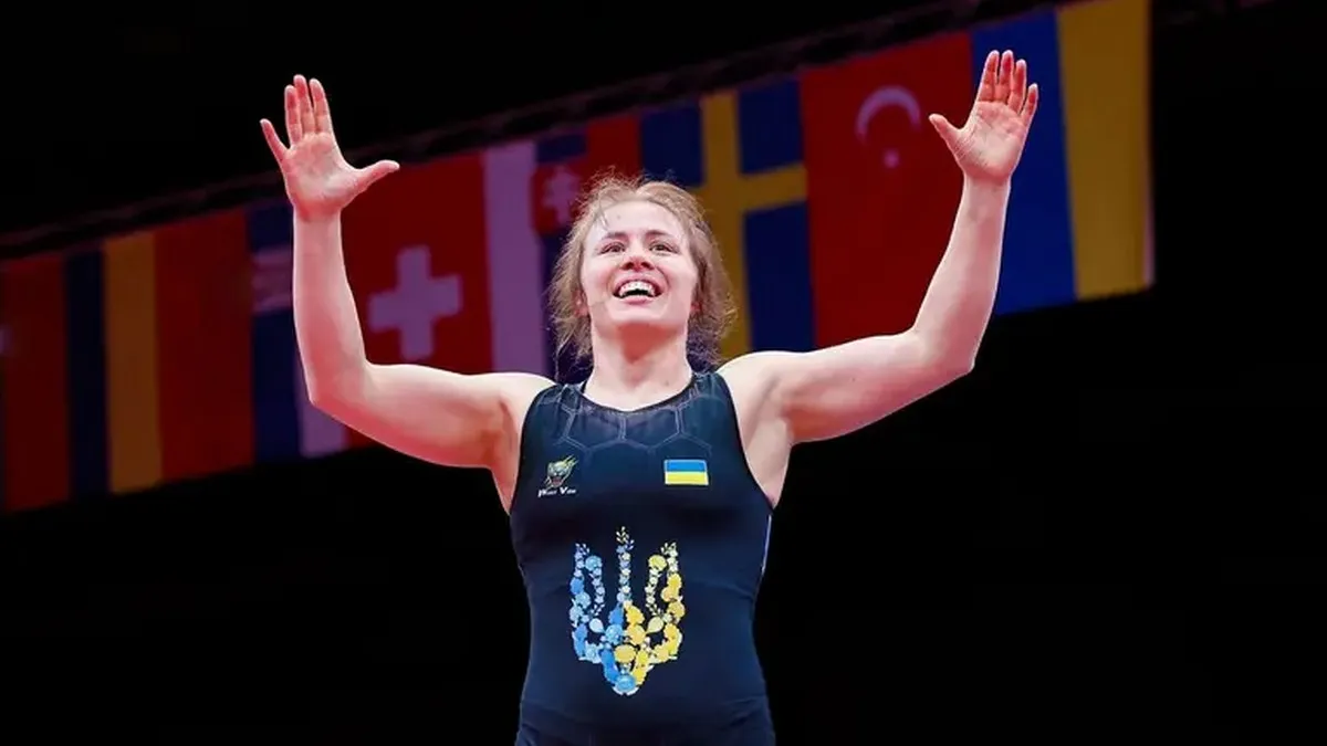 Алла Белінська стала чемпіонкою світу з вільної боротьби: це вже друга медаль України на цій першості 