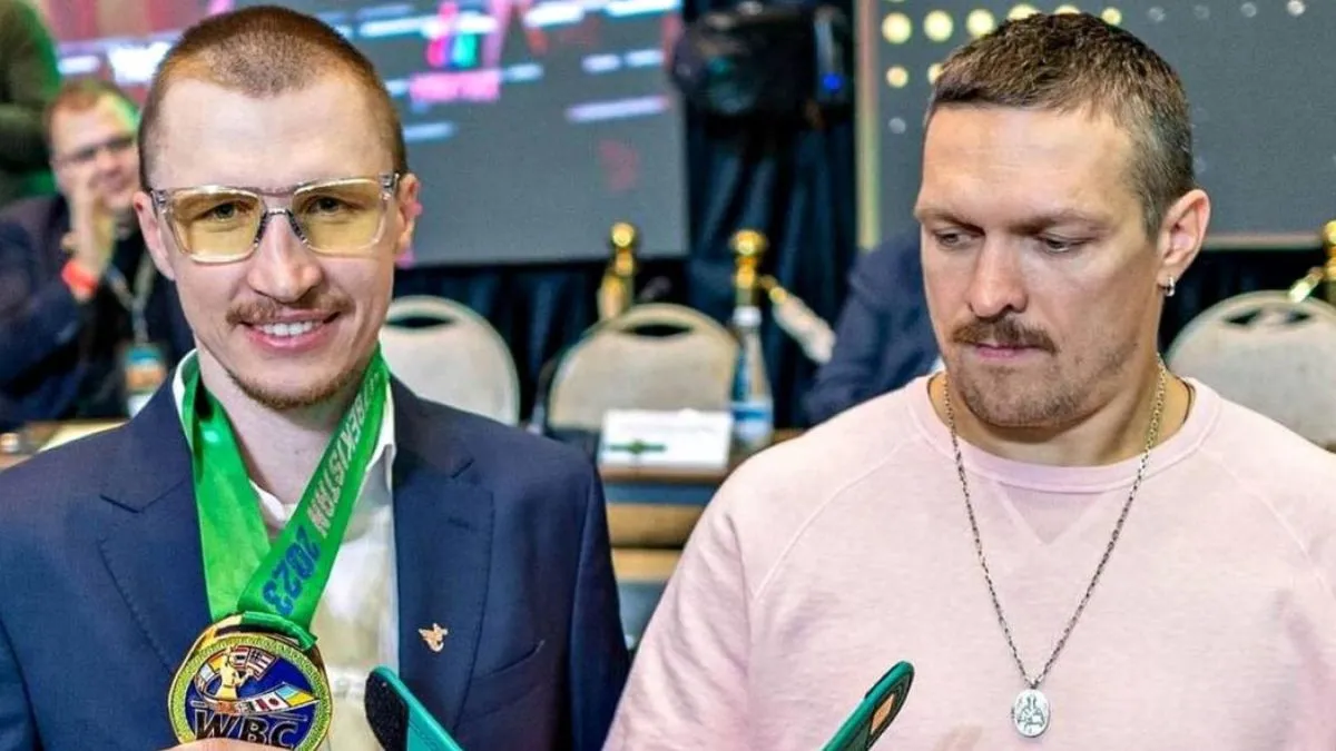 «Йому вони не потрібні»: експромоутер Усика Красюк натякнув, що боксера експлуатують через мільйонні гонорари