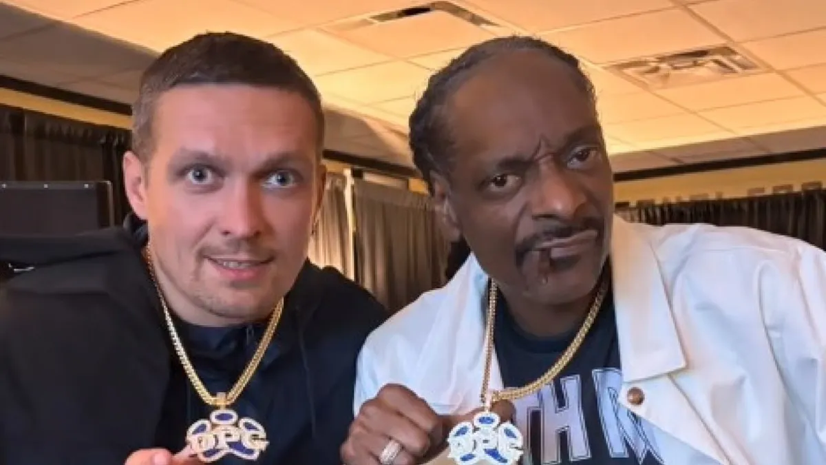 Усику зателефонував легендарний репер Snoop Dogg: назвав українця другом і запропонував покурити