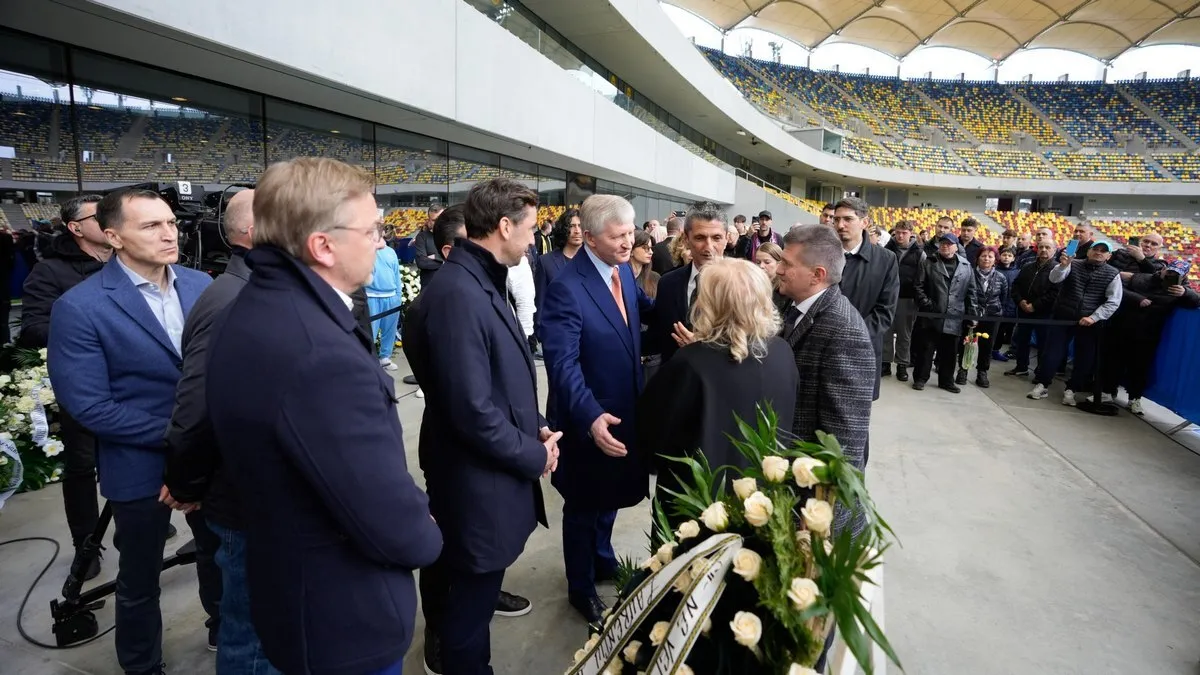 шахтар, луческу, прощання