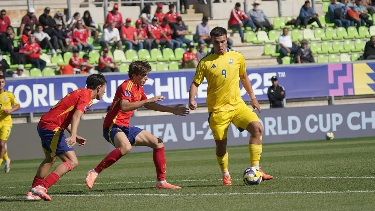 Збірна України U-20 завершила виступ на Чемпіонаті світу: команда Михайленка програла Іспанії без лідера