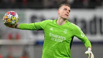 Луніну набридла роль вічного дублера Куртуа: український воротар має намір покинути Реал влітку