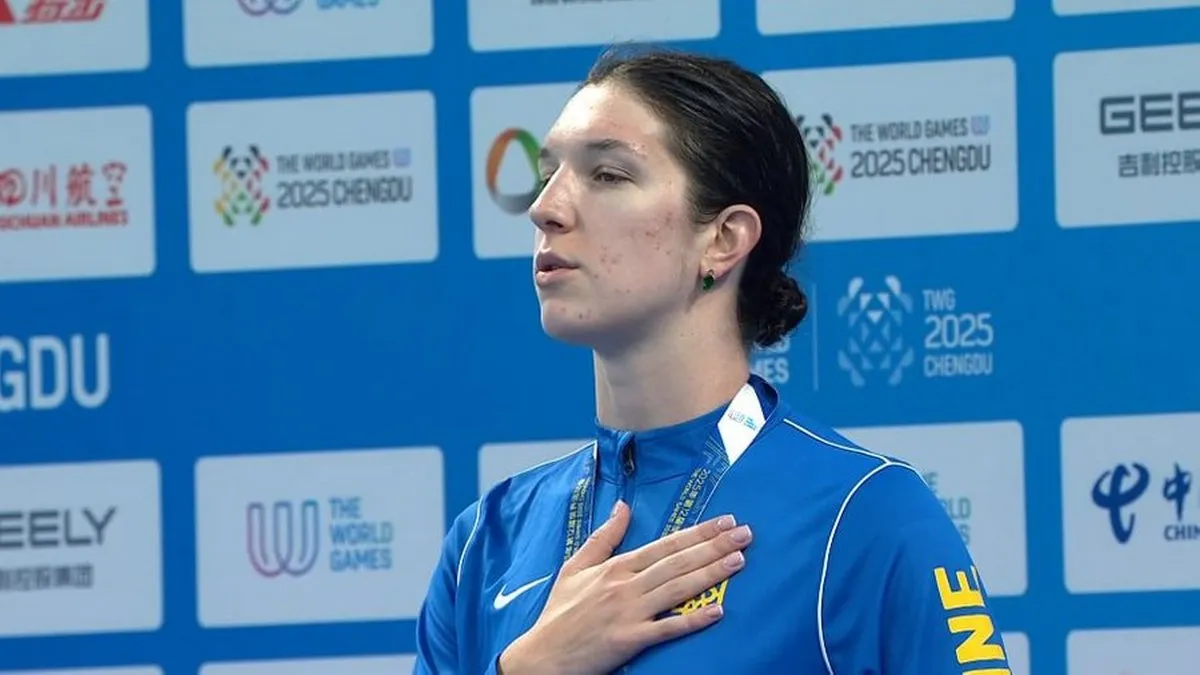 Українка виграла «золото» Всесвітніх ігор-2025 у підводному плаванні: всі медалі нашої збірної