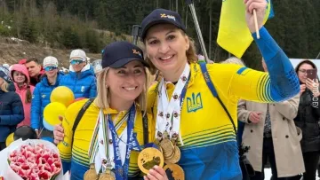 Одразу дві зірки українського біатлону завершили кар'єру: зворушливе відео олімпійських чемпіонок в Буковелі