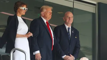Трамп приїхав на матч команди зіркового українського футболіста: чи пов'язано це з допомогою у війні