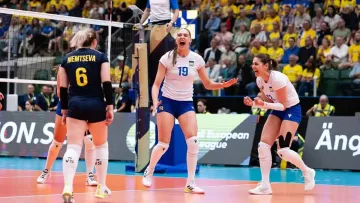 Збірна України вийшла у фінал Золотої Євроліги з волейболу! Наша команда розгромно взяла реванш у шведів