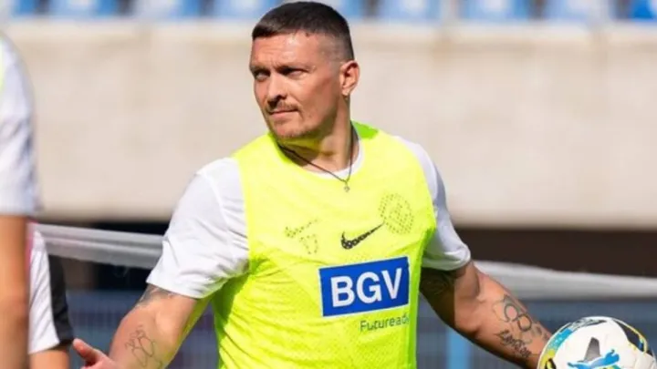 Абсолютний чемпіон світу Усик готується до дебюту за Полісся: відео гарматного голу з лівої від боксера