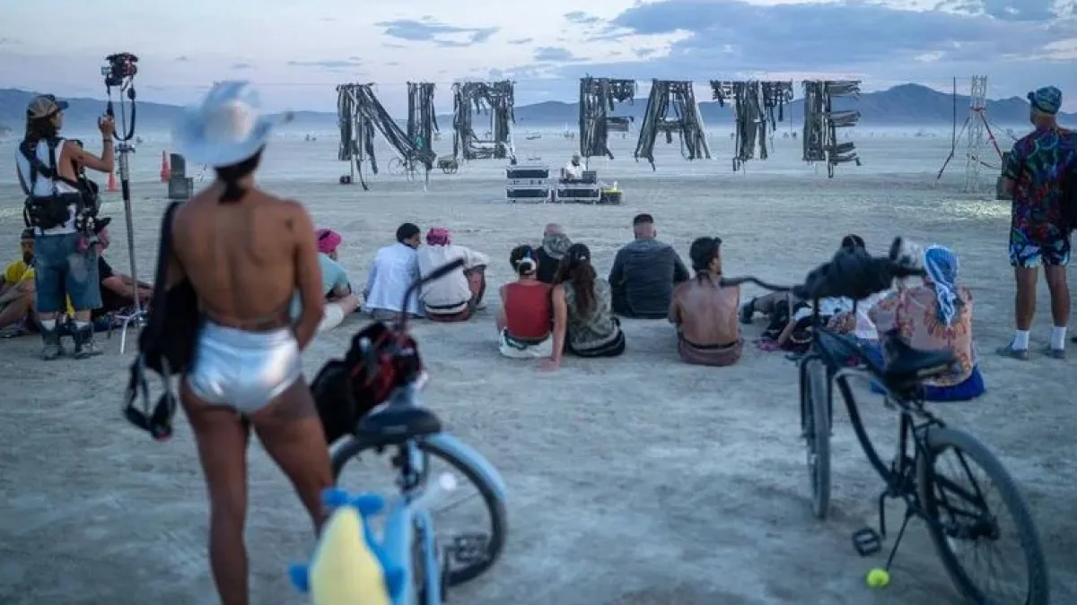 Burning Man 2025: митці з України представили нову інсталяцію — до чого тут Термінатор