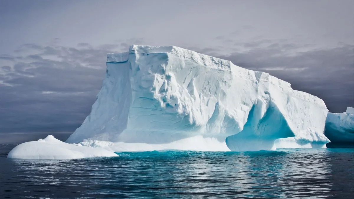 льодовик, антарктида
