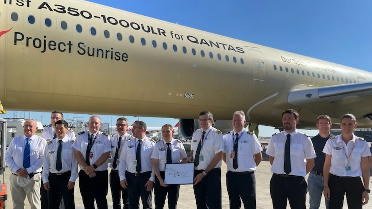 Airbus завершив рекордний політ A350: літак провів понад добу в небі без зупинок