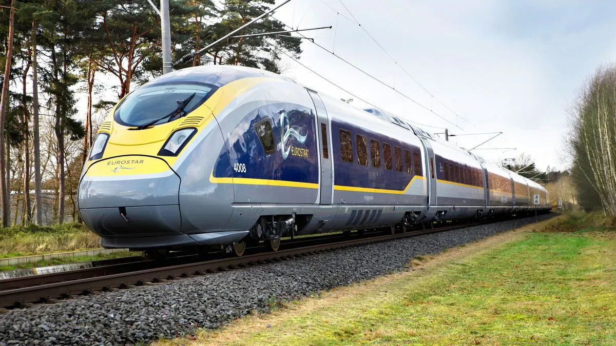eurostar, потяг