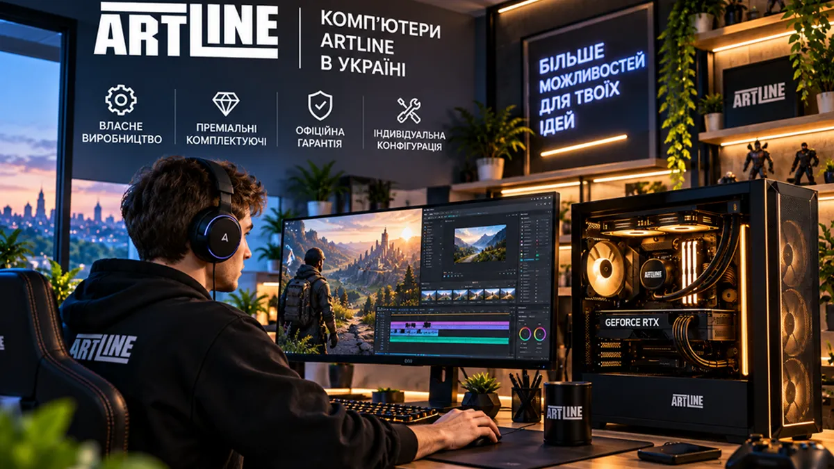Найкращий ПК — той, що зібраний під вас: ТОП збірок Artline для шести типів користувачів