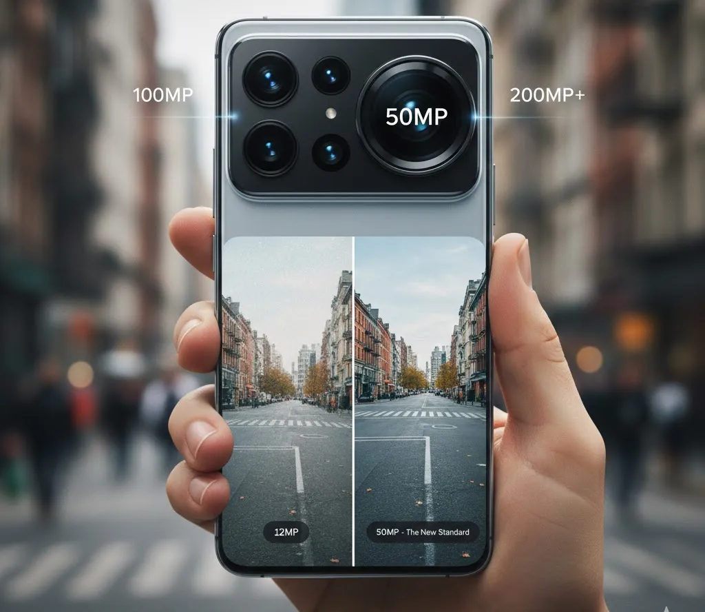 Ілюстративне фото ШІ камери 50 МП. 