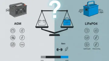 Акумулятор для дома: AGM чи LiFePO4. Порівняння ціни, ресурсу та безпеки