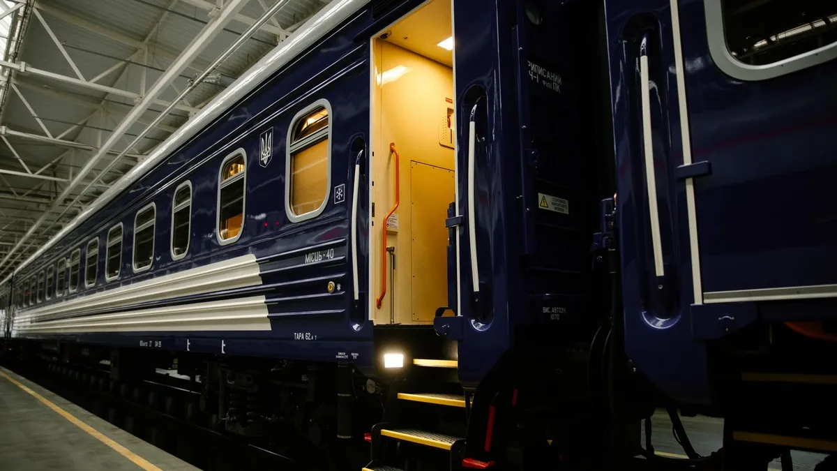 «Укрзалізниця» запускає нові купейні вагони українського виробництва: коли вони вийдуть на маршрути