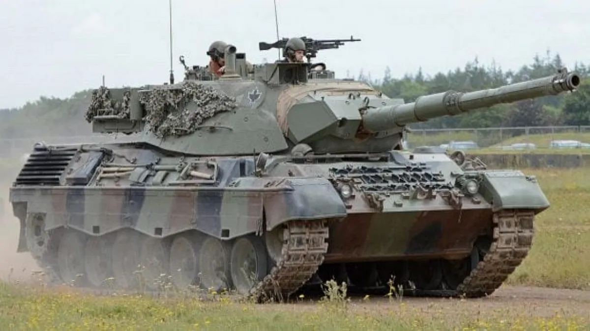 Танк з інноваційною баштою: ЗСУ отримали Leopard для бойових випробувань