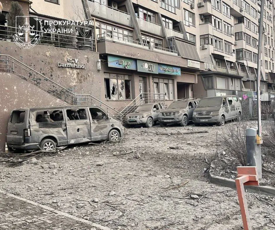 київ, обстріл, наслідки