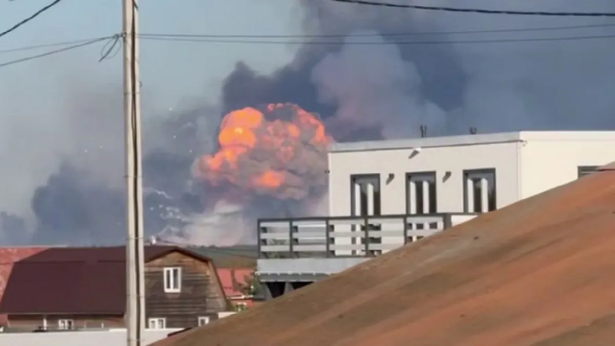 У Росії назвали причину вибухів на арсеналі за 100 км від Москви: стало відомо, які ракети зберігалися на складі