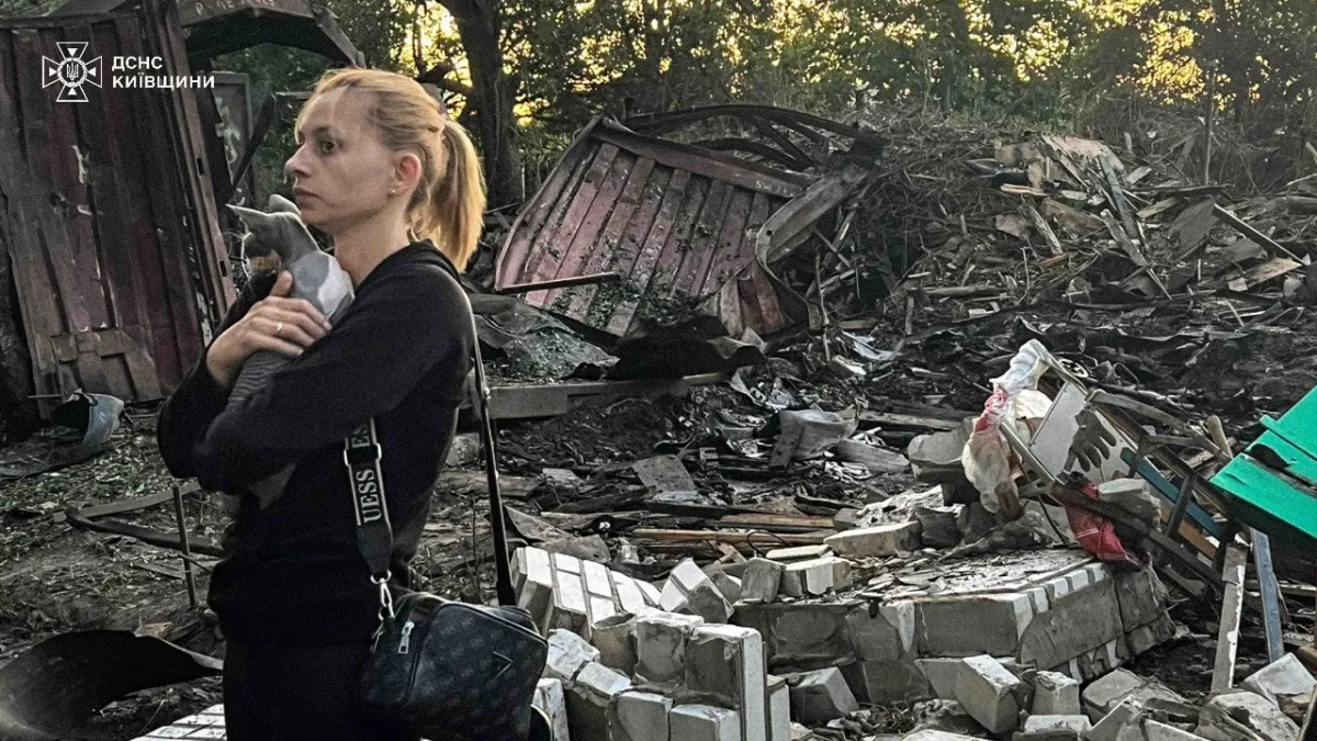 Київщина, обстріл