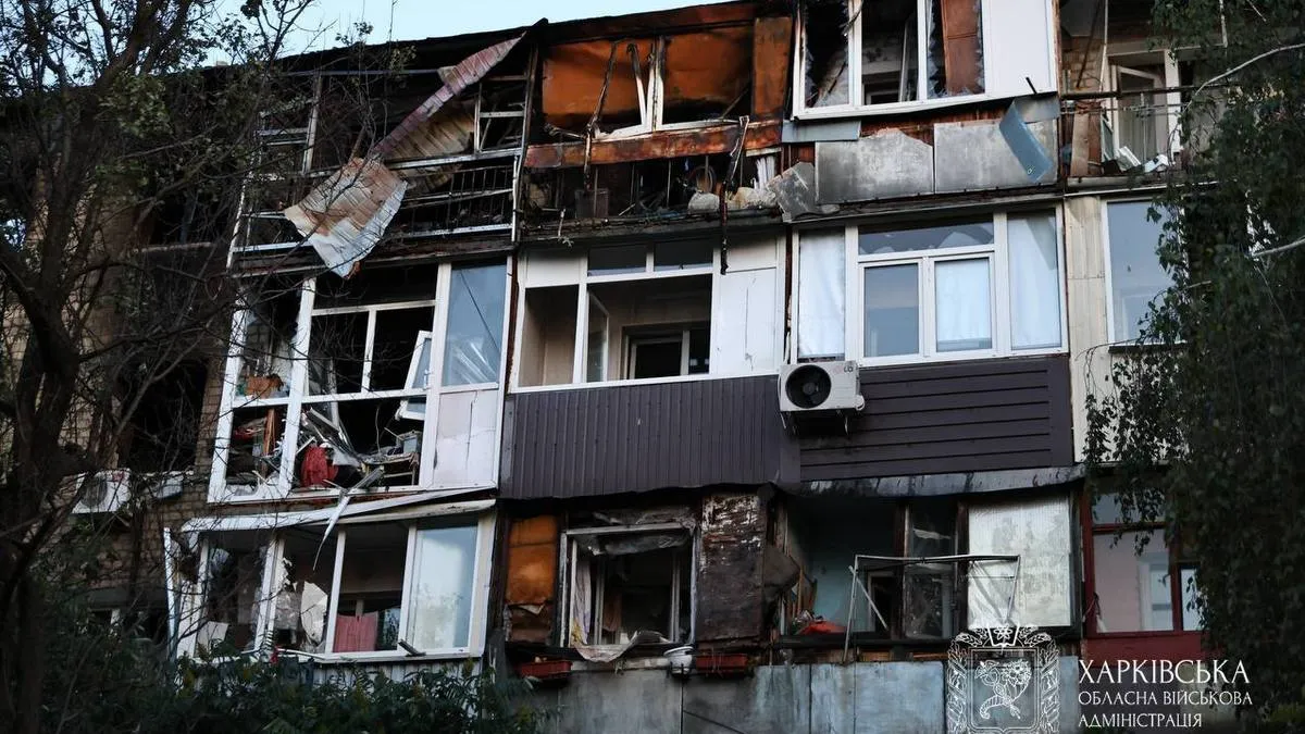 Двоє загиблих та понад пів сотні поранених: Росія масовано вдарила дронами по Харкову