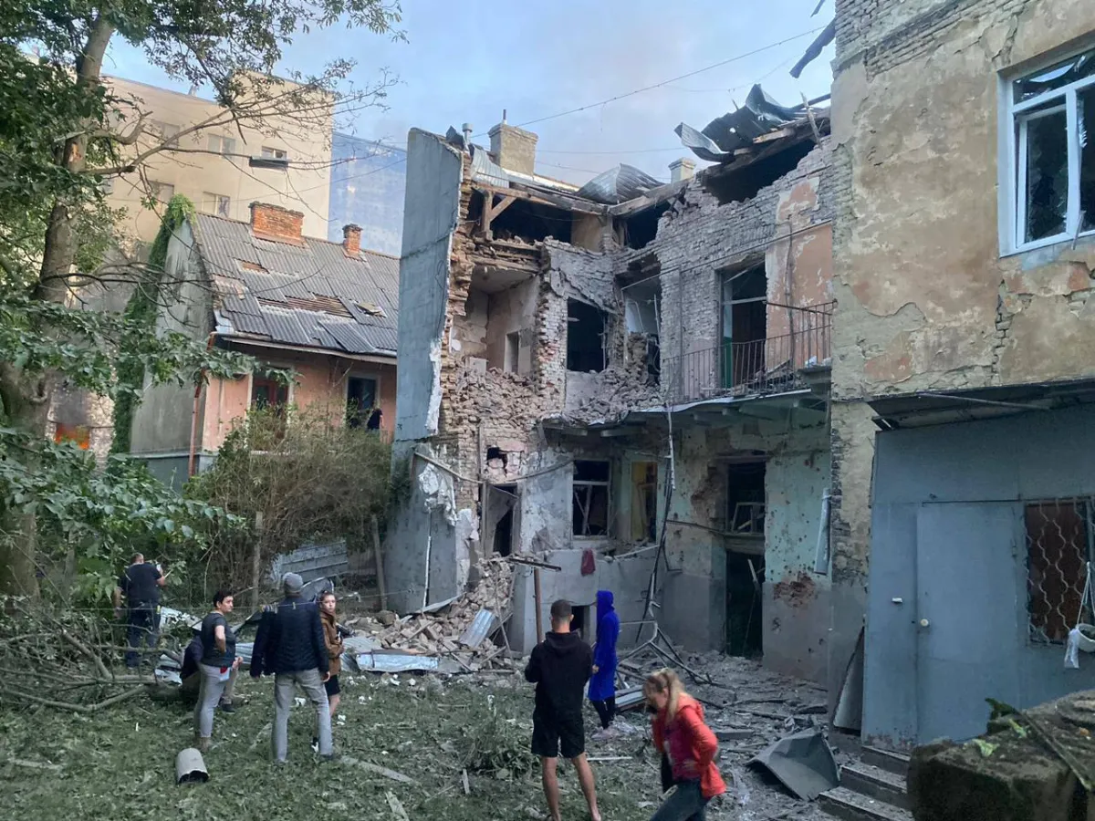 Львів, обстріл